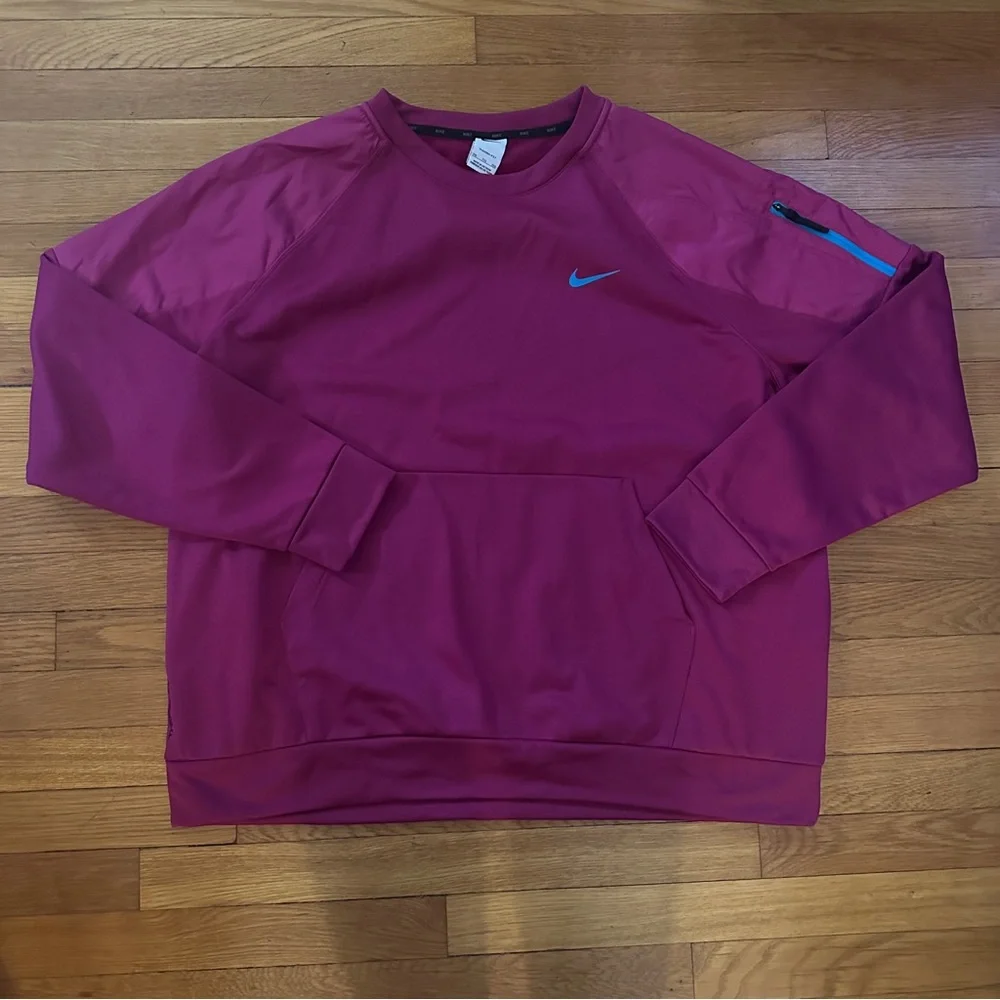 Nike men’s therma-fit fitness crewneck sweatshirt